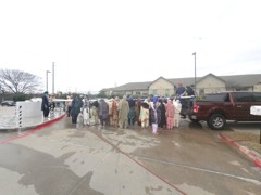 Sangat during Nishan Sahib Sewa